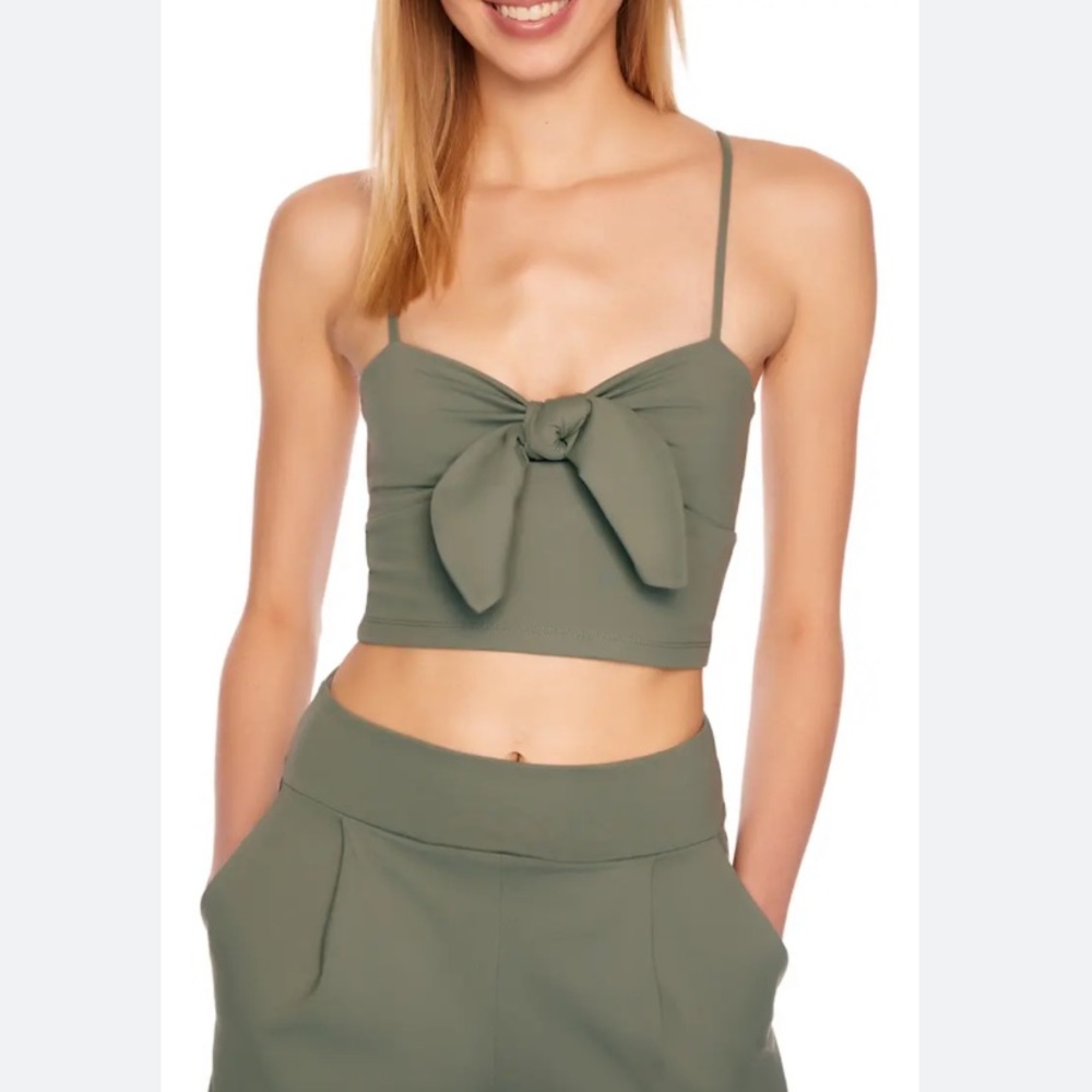 REVOLVE X SUSANA MONACO 2-PIECE TANK + HIGH WAISTED SHORT SZ MEDIUM STRETCHY